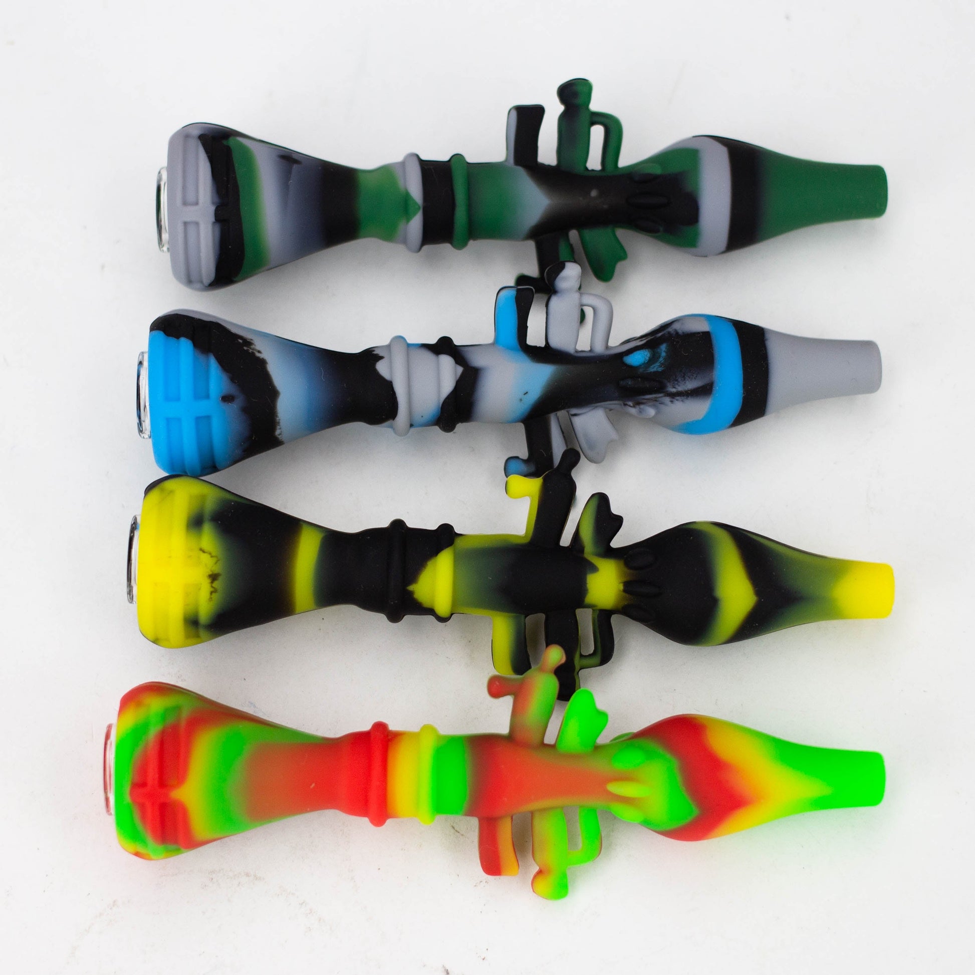 Weneed | 5" Bazooka Silicone Hand pipe Assorted_1